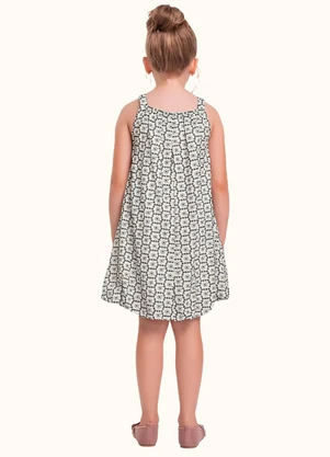 Fakini Kids - Vestido Balone Preto - FAKINI KIDS