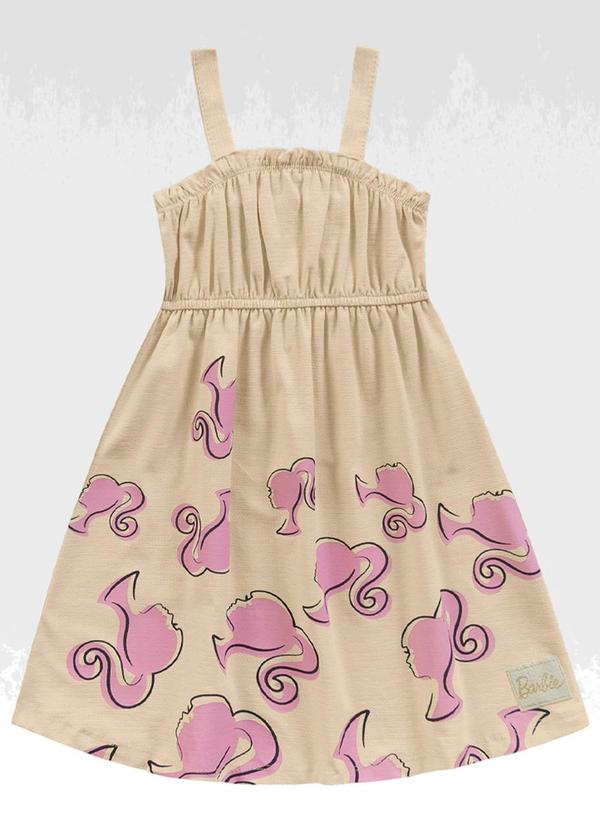 Barbie - Vestido Barbie Bege 3