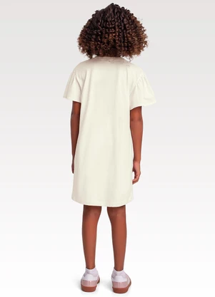 Fakini Kids - Vestido Barbie Bege - FAKINI KIDS