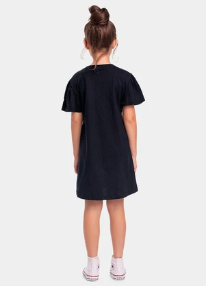 Fakini Kids - Vestido Barbie Preto - FAKINI KIDS