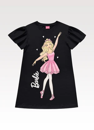 Fakini Kids - Vestido Barbie Preto - FAKINI KIDS
