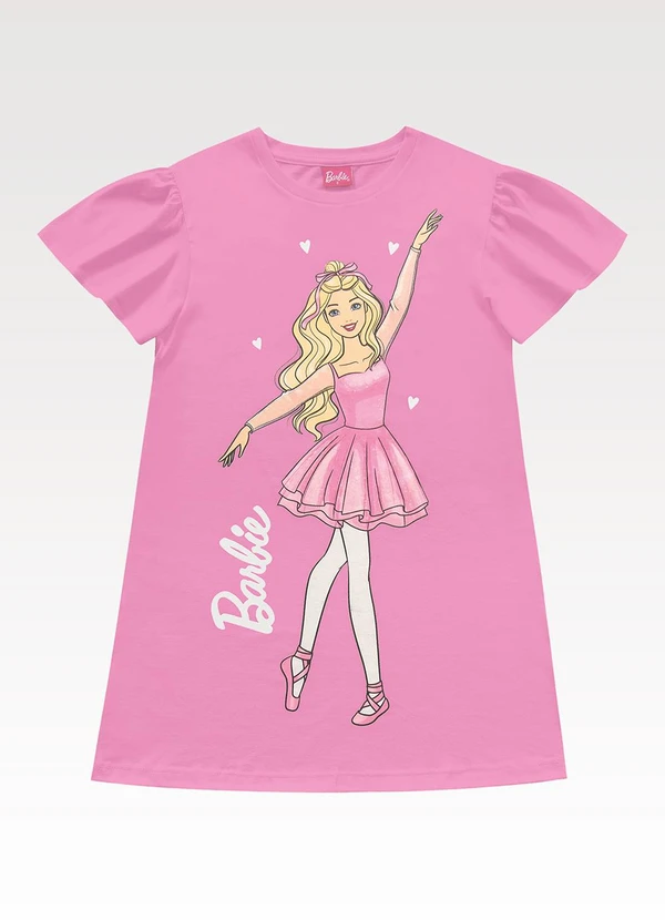 Fakini Kids - Vestido Barbie Rosa