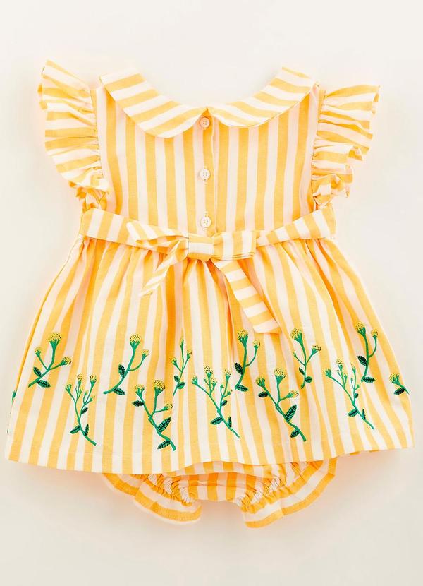 Fábula - Vestido Bebe Festejo Bordado Sorte 2