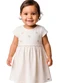 Colorittá - Vestido Bebê Menina Bordado Flores Vermelho - variação: Bege