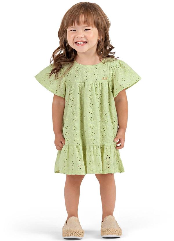 Colorittá - Vestido Bebê Menina Laise Colorittá Verde 1