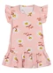 Elian - Vestido Bebê Menina Margaridas Rosa - variação: Rosa
