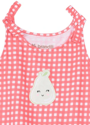 Brandili Baby - Vestido Bebê Menina Regata  Baby Rosa - BRANDILI BABY