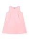 Duduka - Vestido Bebê Estampa com Fita na Cintura  Bege - variação: Rosa
