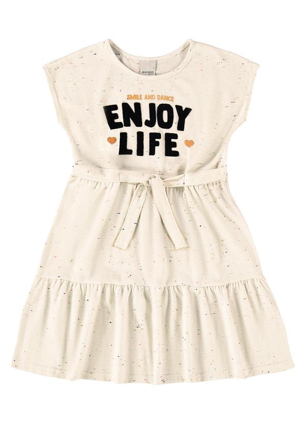 Malwee Kids - Vestido Bege Marias Enjoy Life
