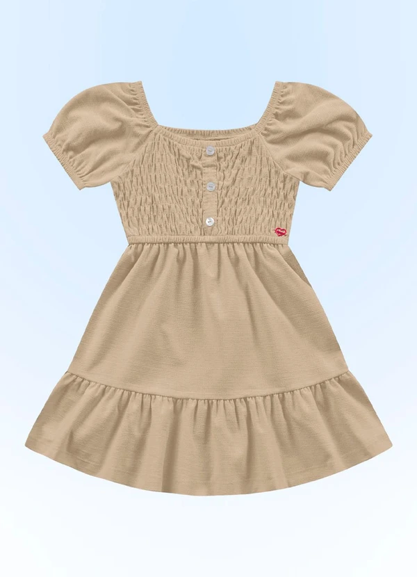 Fakini Kids - Vestido Bege 3