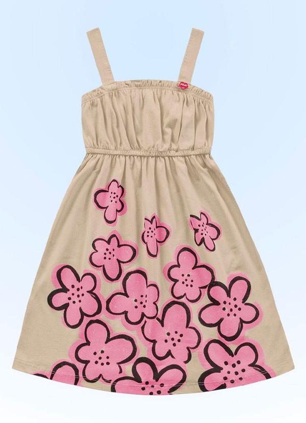 Fakini Kids - Vestido Bege 3