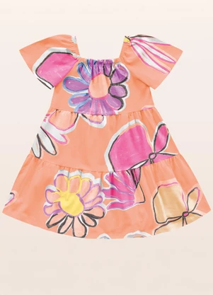 Fakini Kids - Vestido Bege - FAKINI KIDS