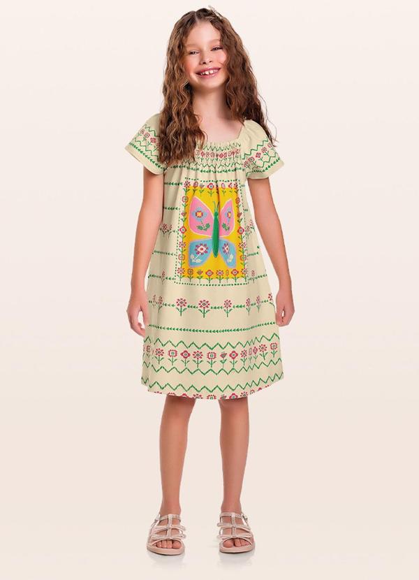 Fakini Kids - Vestido Bege
