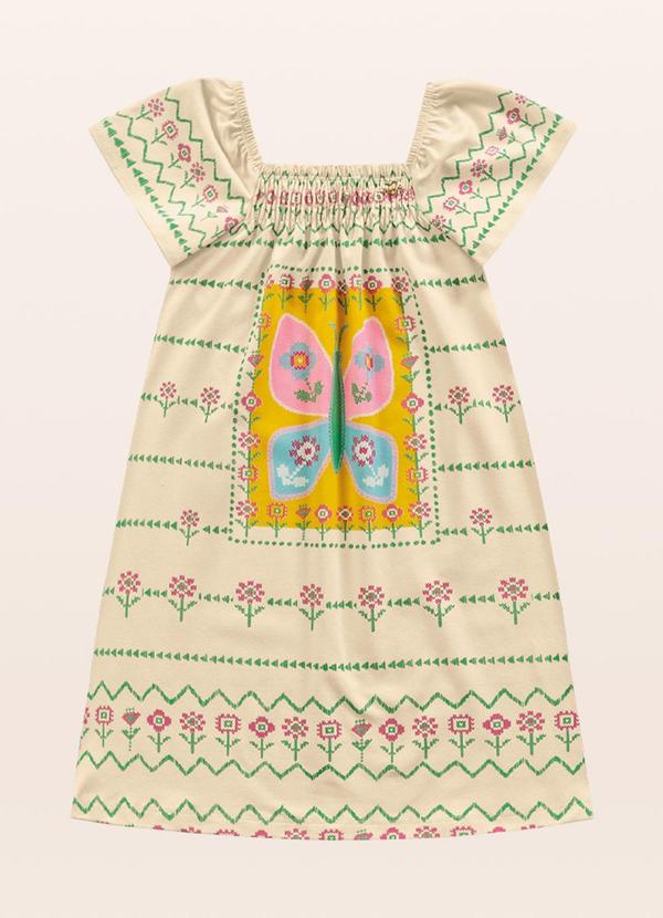 Fakini Kids - Vestido Bege 3