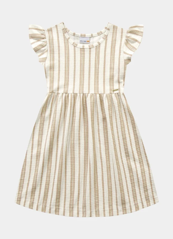 Fakini Kids - Vestido Bege 3