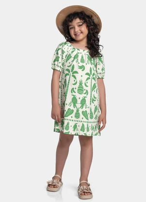 Fakini Kids - Vestido Bege - FAKINI KIDS
