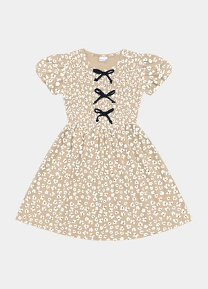 Fakini Kids - Vestido Bege - FAKINI KIDS