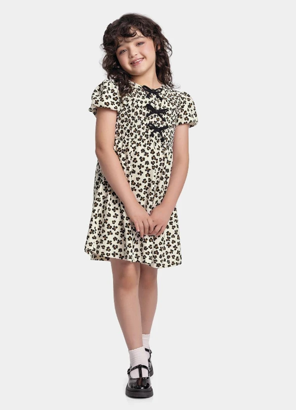 Fakini Kids - Vestido Bege