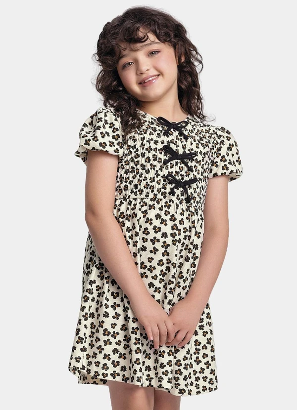 Fakini Kids - Vestido Bege 2