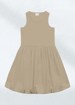 Fakini Kids - Vestido Bege - FAKINI KIDS