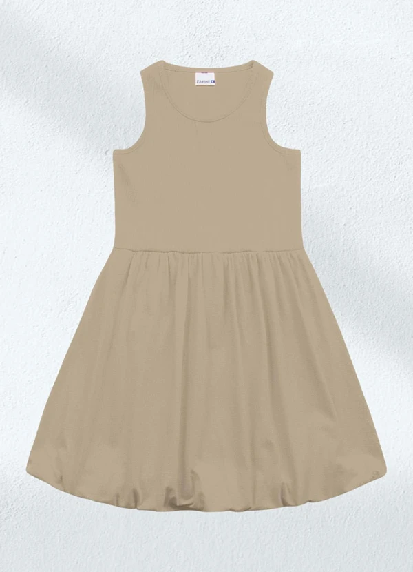 Fakini Kids - Vestido Bege
