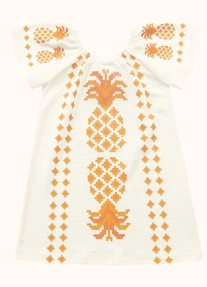 Fakini Kids - Vestido Bege - FAKINI KIDS