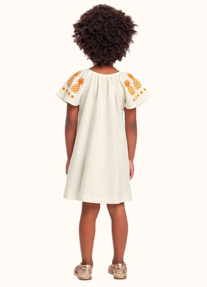 Fakini Kids - Vestido Bege - FAKINI KIDS