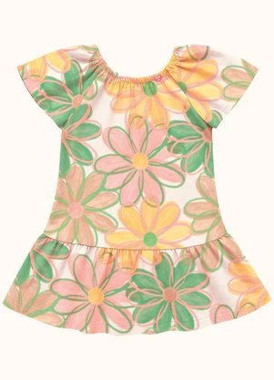 Fakini Kids - Vestido Bege - FAKINI KIDS