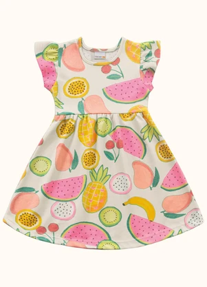 Fakini Kids - Vestido Bege - FAKINI KIDS