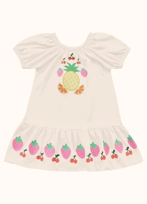 Fakini Kids - Vestido Bege - FAKINI KIDS