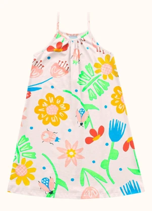 Fakini Kids - Vestido Bege - FAKINI KIDS