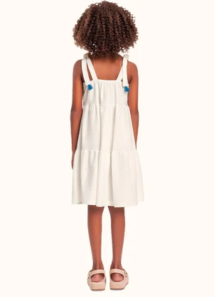 Fakini Kids - Vestido Bege - FAKINI KIDS