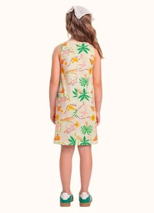 Fakini Kids - Vestido Bege - FAKINI KIDS