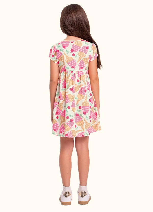 Fakini Kids - Vestido Bege 2