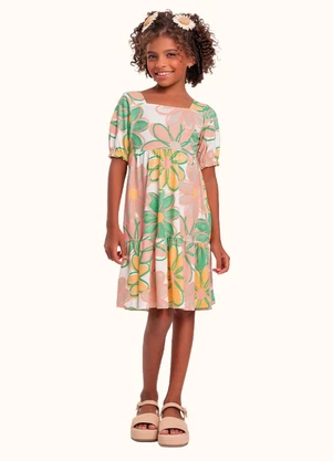 Fakini Kids - Vestido Bege - FAKINI KIDS