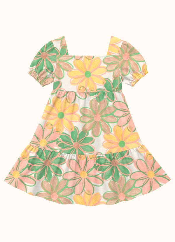Fakini Kids - Vestido Bege 3