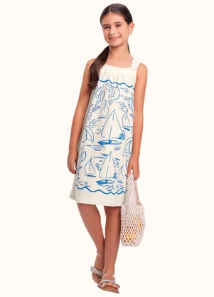 Fakini Kids - Vestido Bege - FAKINI KIDS