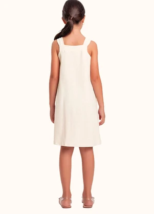 Fakini Kids - Vestido Bege - FAKINI KIDS