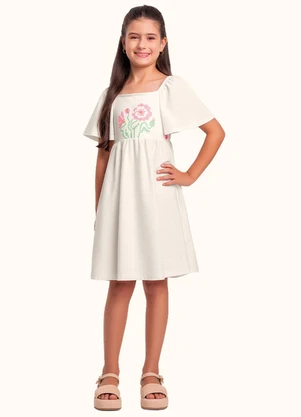 Fakini Kids - Vestido Bege - FAKINI KIDS