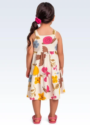 Fakini Kids - Vestido Bege - FAKINI KIDS