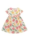 Fakini Kids - Vestido Amarelo - variação: Bege