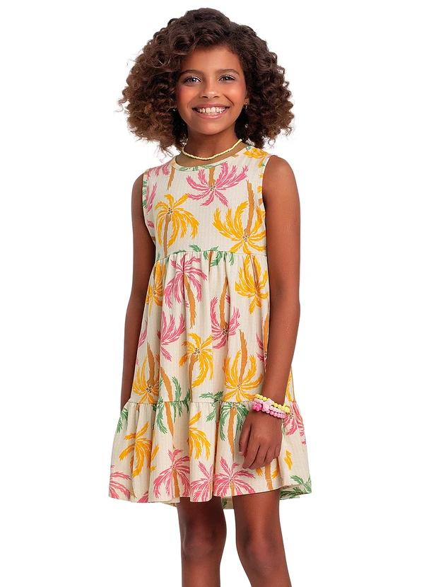 Fakini Kids - Vestido Bege