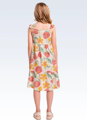 Fakini Kids - Vestido Bege - FAKINI KIDS