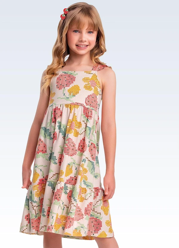 Fakini Kids - Vestido Bege