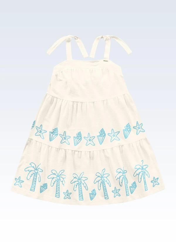 Fakini Kids - Vestido Bege