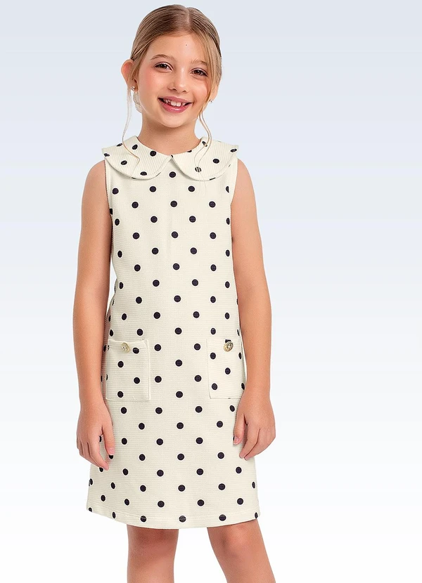 Fakini Kids - Vestido Bege