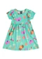 Bee Loop - Vestido Bichinhos Infantil Rosa - variação: Verde
