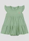Kely Kety - Vestido Body em Malha Trabalhada Striped Verde - variação: Verde