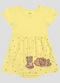 Kely Kety - Vestido Body Infantil Cotton Rosa - variação: Amarelo