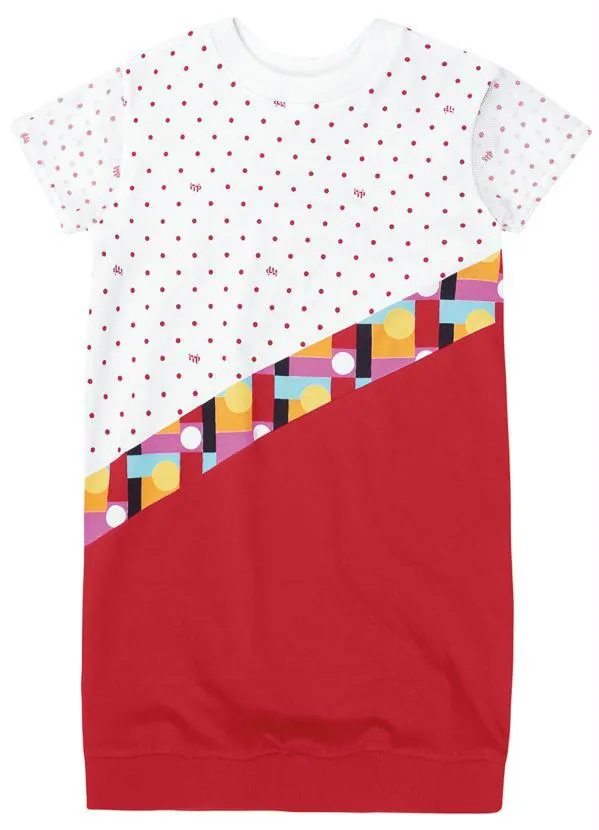 Lilica Ripilica - Vestido Bolinhas Manga Curta Infantil Vermelho 3